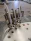 Rotating filling machine in stainless steel Erli 3 spouts