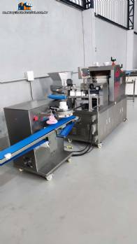 Production line for buttery puff pastry cookies