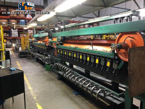 Steel wool production line