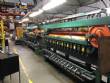 Steel wool production line