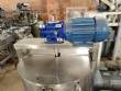 Jacketed stainless steel reactor tank 170 liters