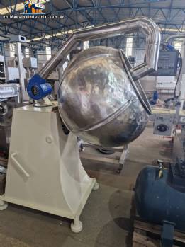 Incapri 100 kg stainless steel bowl dragee