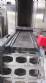 Continuous line dosing dropper with oven for buttered tapioca starch biscuits Forma�o