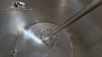 Electric stainless steel jacketed mixing tank