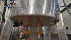 Electric stainless steel jacketed mixing tank
