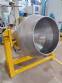 Bravaeco 500 liters stainless steel smooth tilting concrete mixer type drager