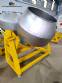Bravaeco 500 liters stainless steel smooth tilting concrete mixer type drager