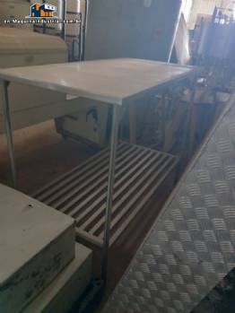 Stainless steel table