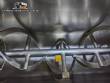 Mecamau Stainless steel ribbon blender mixer for powders.