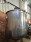 3,500 L stainless steel jacketed reactor tank