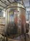 3,500 L stainless steel jacketed reactor tank