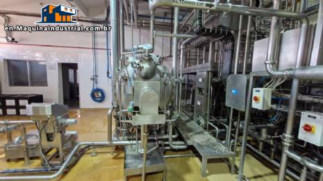 Production line for jams, sauces, toppings, and syrups, 450 tons.