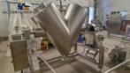 V-shaped mixer stainless steel 316L 600 L