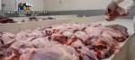 Industrial plant/refrigeration processing plant for deboning and processing meats and sausages.