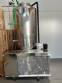 Jacketed mixing tank reactor with 300 liter chiller cooling tank