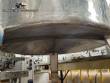 Stainless steel tank for storage and agitation 1500 liters