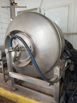 Ibrasmak 750 liter stainless steel massage tumbler for meat