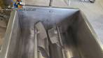 Seleto Industrial 200 kg stainless steel paddle mixer