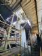 Gas scrubber system, fiberglass tower and chimney