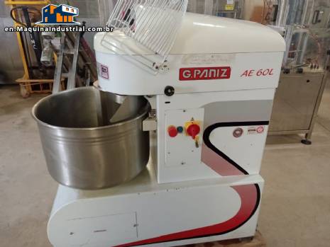 Spiral dough kneader 60 liters G. Paniz