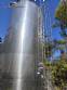 Vertical storage tank in AISI 304 stainless steel, 60,000 liters