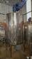 Hermetic reactor jacketed tank in 316 stainless 2.800 L