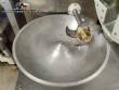 Stainless steel meat cutter processor with rotating knives