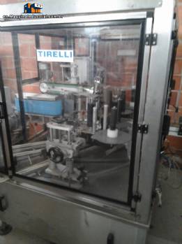 Tirelli labeller for bottles, Cologne and perfumes