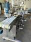 Labeling machine for dropper bottles with double printhead transparent stainless steel label