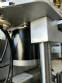 Labeling machine for dropper bottles with double printhead transparent stainless steel label
