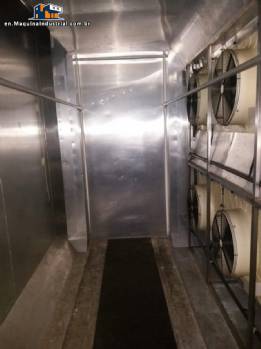 Industrial deep freezer freezer 500 kg Copeland Discus