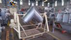 Stainless steel V-shaped mixer 200 liters