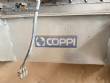 Coppi stainless steel paddle mixer for powders with chopper and side agitators.