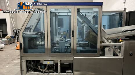 Automatic case packing machine for Tetra Pak Cardboard Packer carton packaging