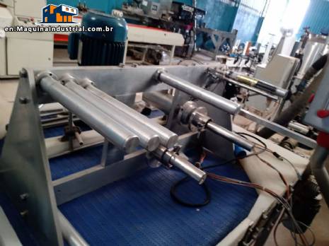 Rewinder unwinder for labels packaging and plastic films