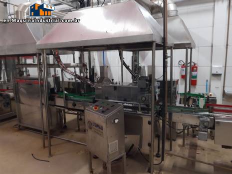 Multi-head canning jars filling machine Maqinox