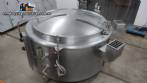 COZIL gas self-generating stainless steel cauldron, 500 liters