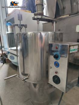 Stainless steel benchtop laboratory jacketed mixing reactor tank
