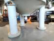 Master Pump 50 liter laboratory polypropylene mixing tank