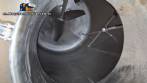 Stainless steel 304L jacketed mixing reactor tank, 5,000 liters, year 2020, Plurinox