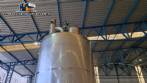 Stainless steel 304L jacketed mixing reactor tank, 5,000 liters, year 2020, Plurinox