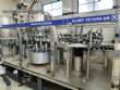 Zegla automatic three-block bottling machine with capper and rinser for wine glass bottles with corks.