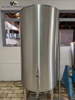 Self-refrigerated stainless steel fermentation tank for beer, 250 liters, Fass Bier