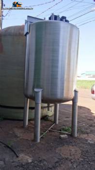 Stainless steel tank 4.500 L