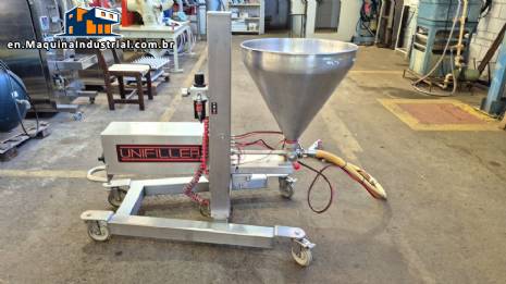 Stainless steel dosing pump for cakes, fillings, and soft creamy doughs - Unifiller
