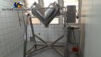 Stainless steel V-mixer, 50 kg, HEFESTO do Brasil