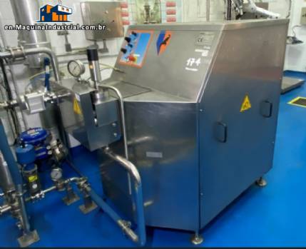 High-pressure homogenizer in stainless steel Niro Soavi GEA