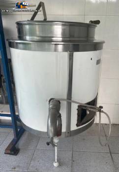 100 liter stainless steel jacketed cooking tank