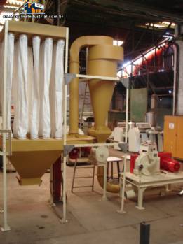 Sugar grinding system and filter Netzsch