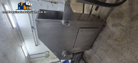 Meat, fish, fruit, and frozen product block cutter/slicer by Ibrasmak